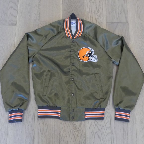 Cleveland Browns Chalk Line Vintage Small Button Up Jacket - Picture 1 of 4